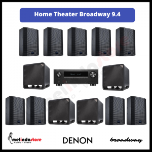 Paket Home Theater Big Room Speaker Broadway 9.4
